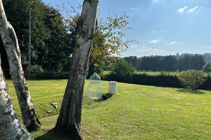 Vue gîte 10 à 14 personnes Normandie