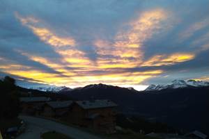 Lever du soleil vue des balcons