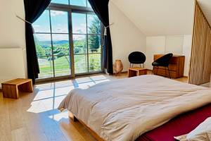 chambre lit king size - Gîte LAK