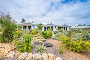 Iguane House villas & Micro Spa Villas vues du jardin