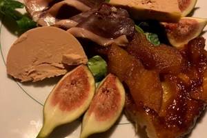 voorgerecht pate de foie gras en tatin