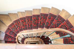 Escaliers hôtel Jean Bart 75006 Paris