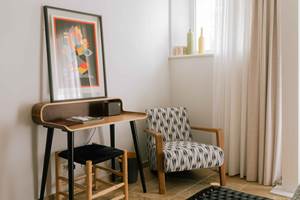 5 BD espace bureau de la chambre Sous l'olivier chez Marcelle en Camargue