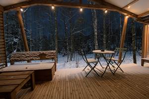 HY•Lødge Spa 2 personnes avec spa privatif