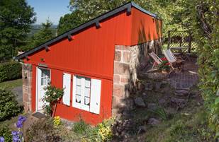 Extérieur du gîte Cassiopée, pour 2 ou 3 personnes