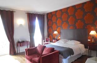 Chambres d'hôtes Le Jardin des Lys chambre Lys Rouge
