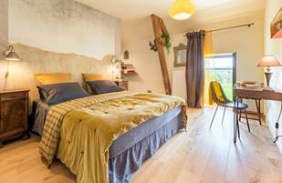 chambre d'hôtes en vallée de la Dordogne avec rénovation écologique