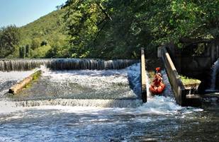 Passe à canoe kayak Gorges de l’Aveyron