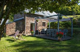 Jardin et terrasse de la Grande Ourse
