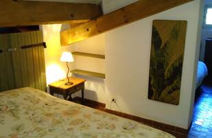 Chambre 3 lits, côté lit double
