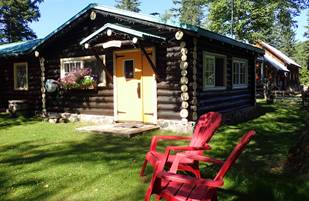 Chalet L'Ébéniste pour 2 personnes, au Domaine le Bostonnais, hébergement ville de la Tuque en Mauricie, Canada
