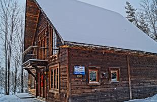 chalet de l'auberge du Lac Thomas