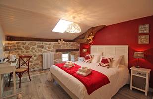 Chambre cle´dier, la Vieille Maison de Pensol, Haute-Vienne, Périgord-Limousin et Nouvelle-Aquitaine