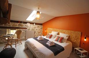 Chambre Feuillardier - La Vieille Maison de Pensol - PNR Périgord-Limousin