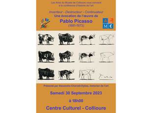 Conférence Picasso au centre culturel 