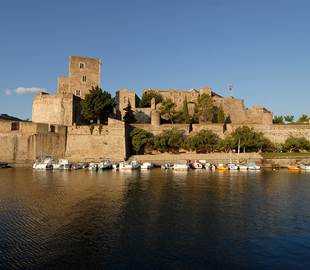 Entre le Château Royal et le Fort Saint Elme