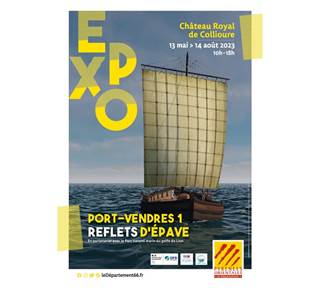 Exposition "Port-Vendres 1, Reflets d'épave" au Château Royal