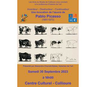 Conférence Picasso au centre culturel 