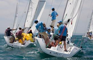 Régates d'entreprises en Baie de Quiberon avec Team Winds