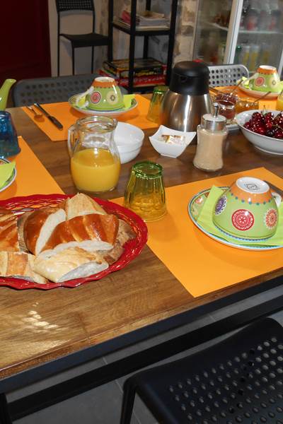 Petit-déjeuner continental