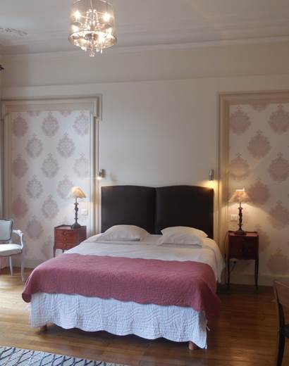 Chambres d'hôtes Le Jardin des Lys chambre Lys Royal