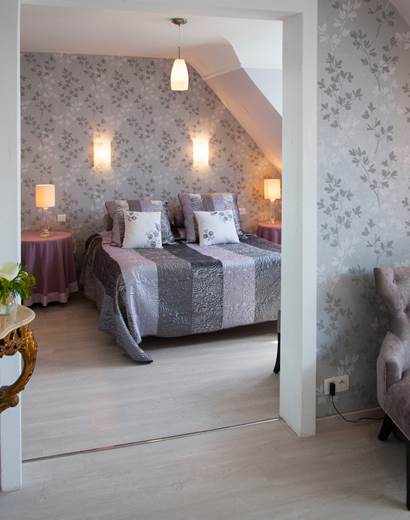Suite Junior Hôtel de Kerlon Plouhinec Morbihan