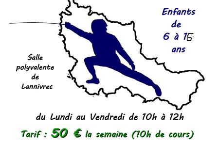 Stage de découverte de l'escrime (6 à 15 ans)
