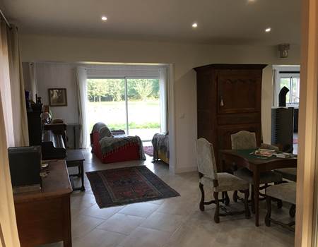 Gite des frères Montgolfier - entrée & salon