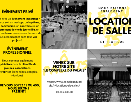 LOCATION DE SALLE