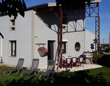 La terrasse du gîte