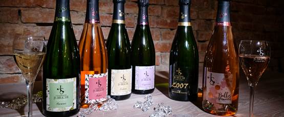 Coffret découverte 6 bouteilles de champagne JS. Briche