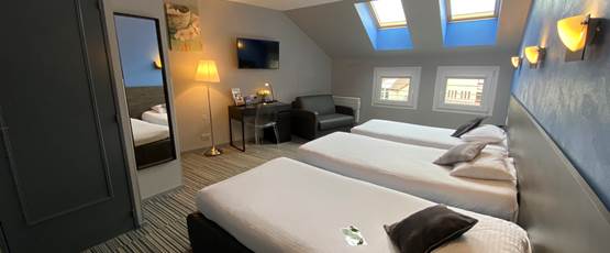 Chambre triple