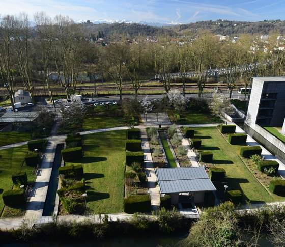 Les jardins contemporains de l'hôtel du département