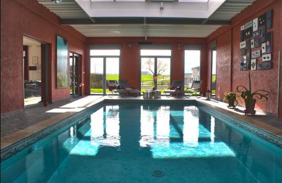 Le Terrier Ensoleillé, maison exposée plein sud avec piscine intérieure, salle de fitness et sauna - Ménil-Lépinois - Ardennes