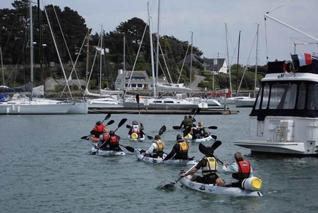 Sortie en Kayaks avec Nautic Sport
