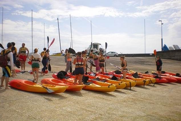 Sortie en Kayaks avec Nautic Sport