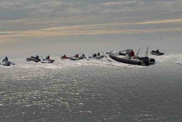 Rallye Nautique en bateaux à moteur avec Nautic Sport