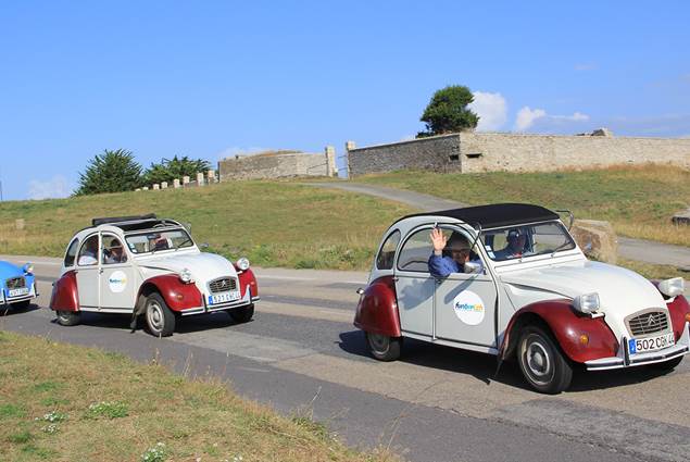 Rallye 2CV en Morbihan Bretagne Sud