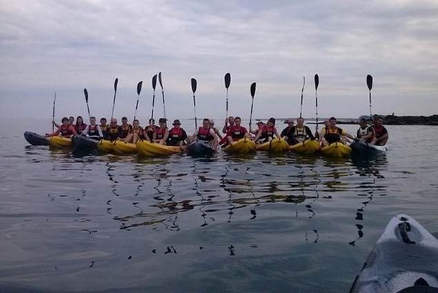 Sortie en Kayaks avec Nautic Sport