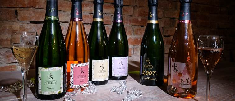 Coffret découverte 6 bouteilles de champagne JS. Briche