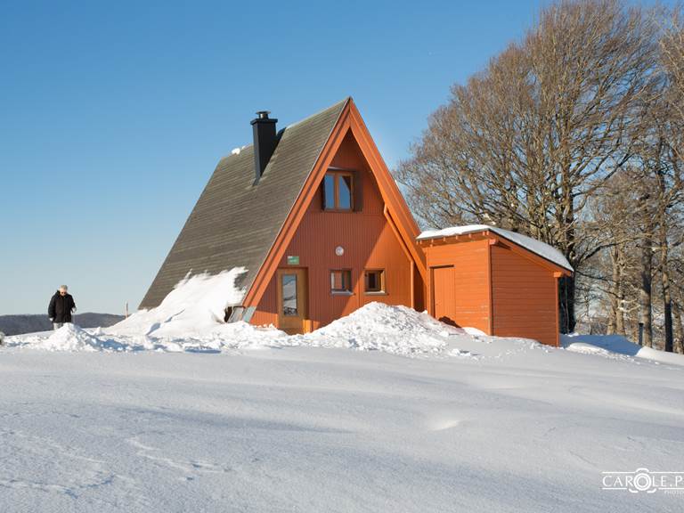 Chalet en hiver