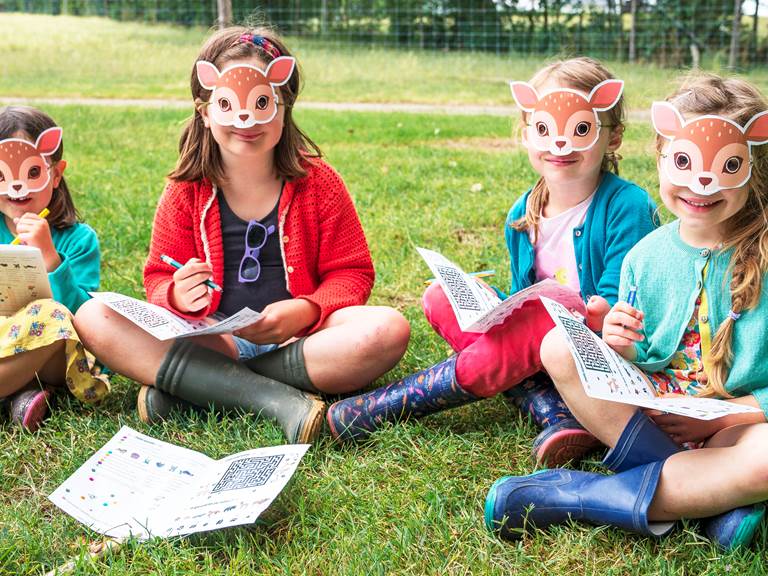 enfant masque