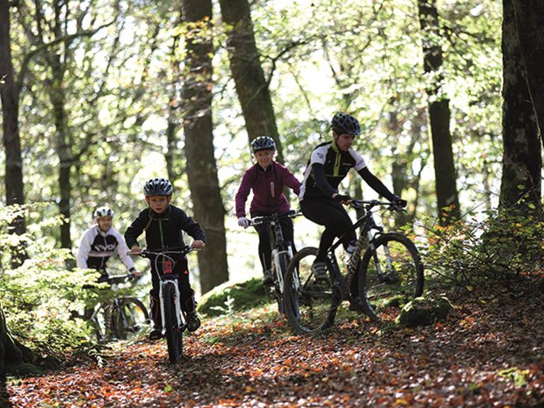 VTT loisirs en forêt de Chabrières ©M.Anglada - CDT23