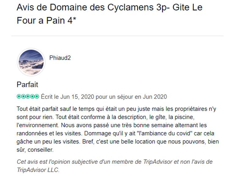 Avis TripA 2006