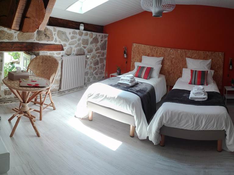 la Vieille Maison de Pensol - Chambre Feuillardier
