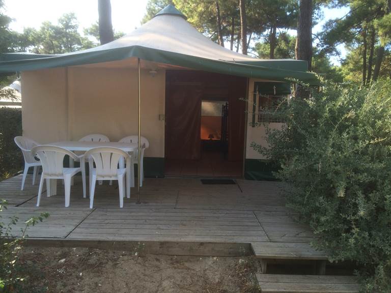 Bungalow Toilé Pagan - Camping Les Pins d'Oléron - Ile d'Oléron