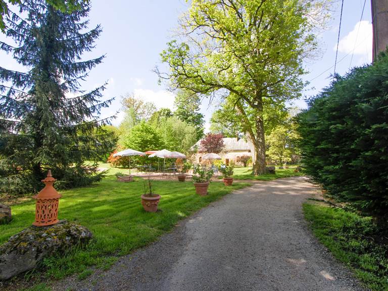 Le parc vers le camping