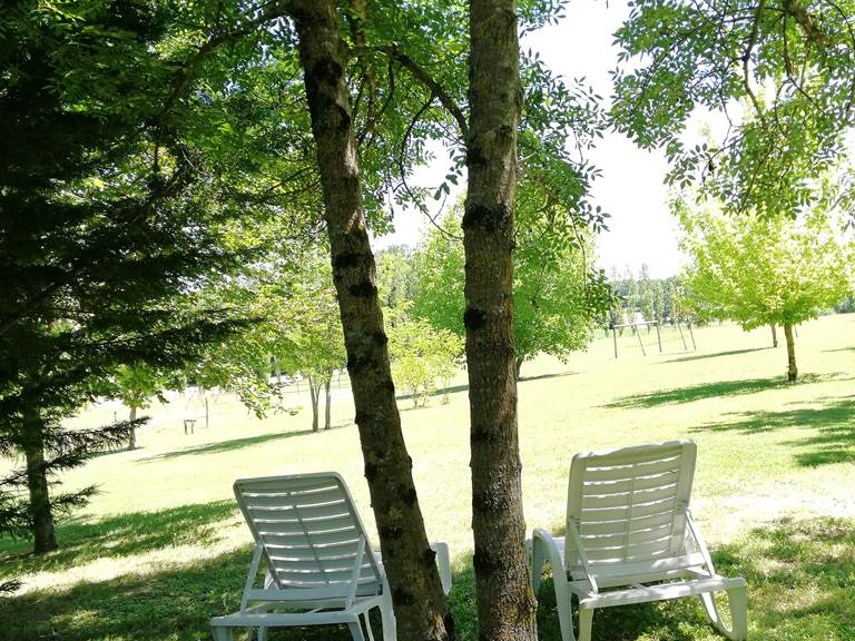 Vue sur le parc