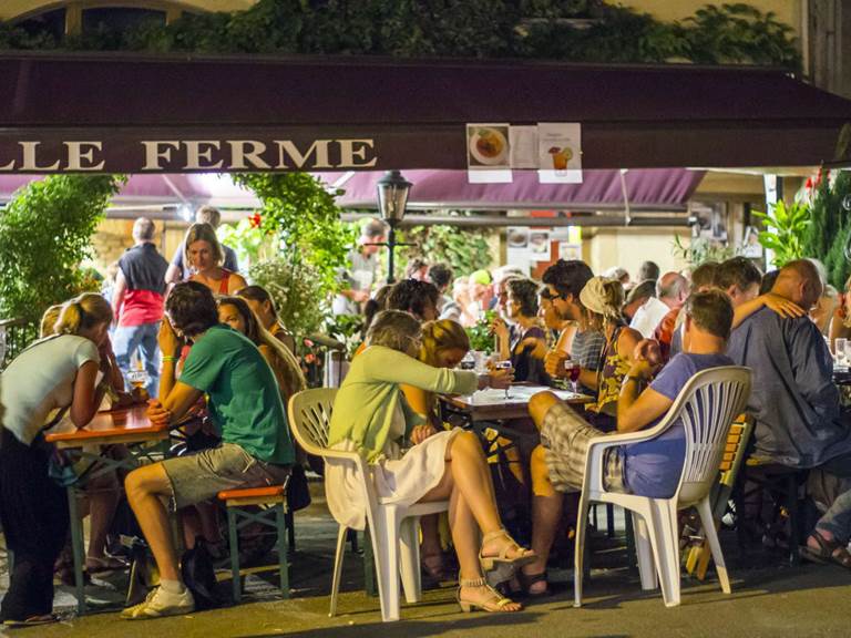 Une terrasse conviviale