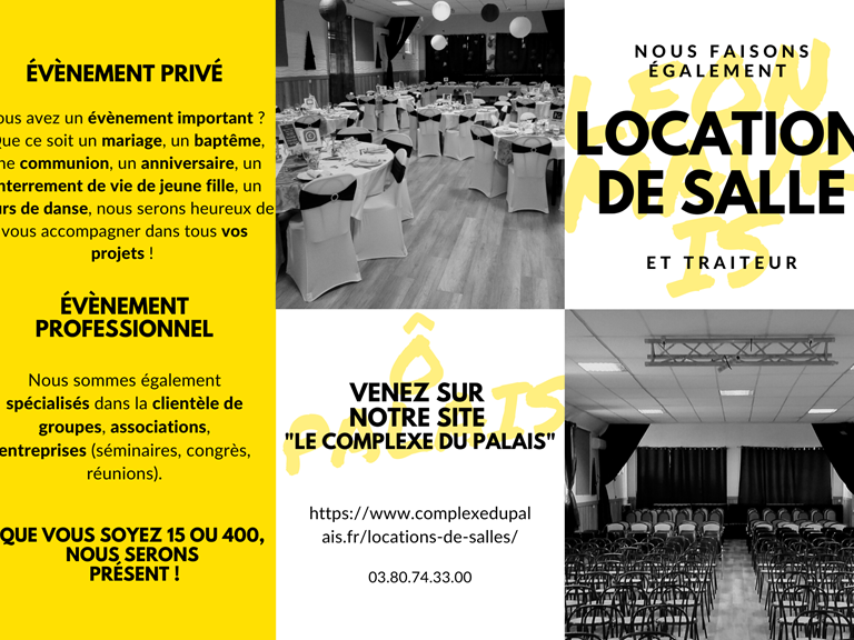 LOCATION DE SALLE
